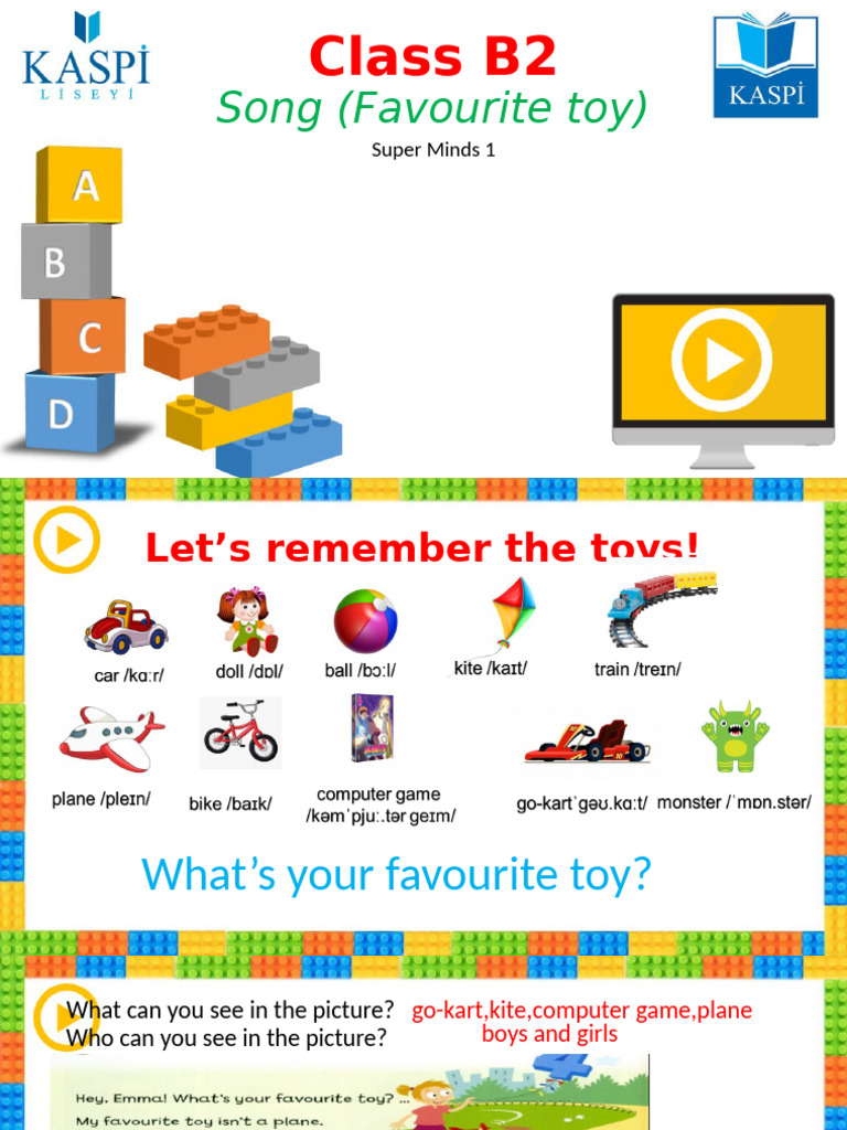 Song What S Your Favourite Toy Pdf