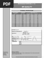 Tambrite GC2 Technical Specification | PDF | Pulp (Paper) | Materials