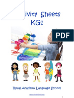Activity Sheets KG1