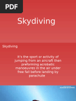Understanding Terminal Velocity in Skydiving | PDF | Drag (Physics) | Force