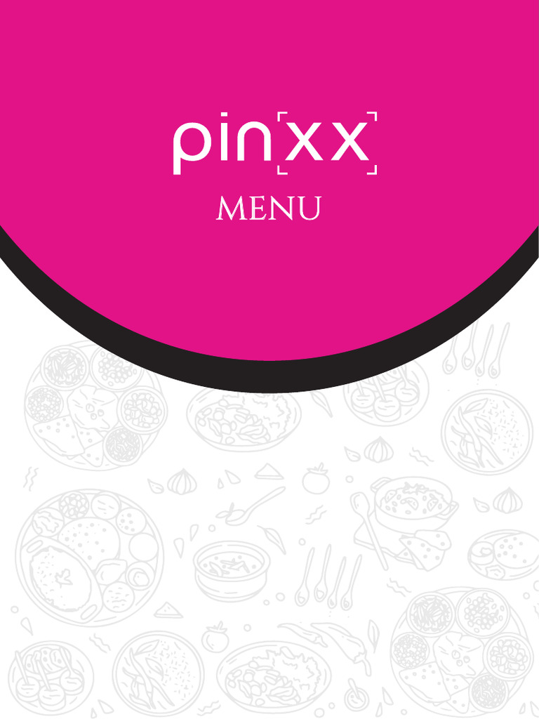 Pinxx Menu A4 V3.0 | PDF | Indian Cuisine | Curry
