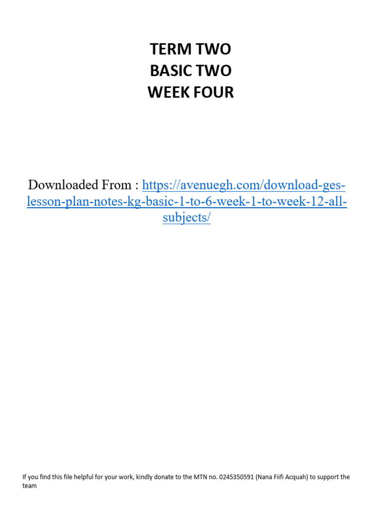 Term 2 Basic 2 Week 4 | PDF | Learning | Critical Thinking