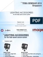 Lighting Accessories for High Speed Camera