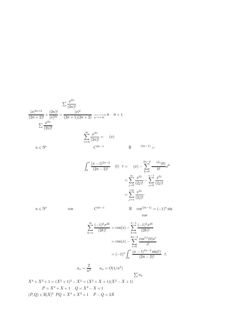 Difficultés du concours BECEAS 2021 | PDF | Limite (mathématiques ...