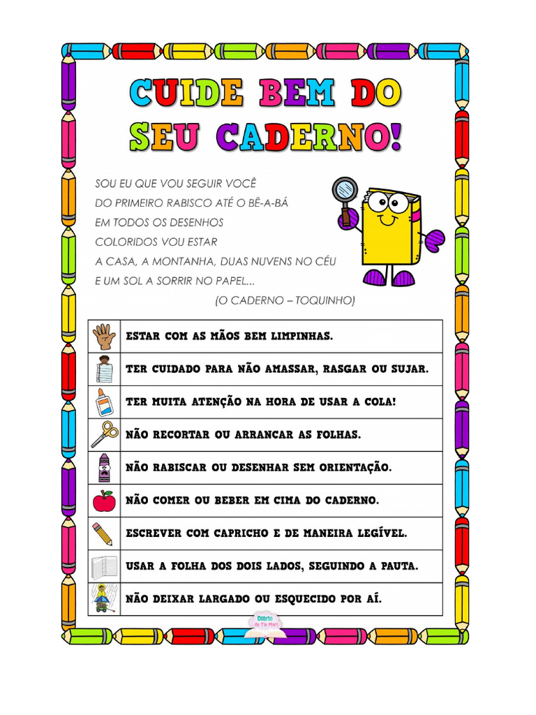 Regras Do Caderno | PDF