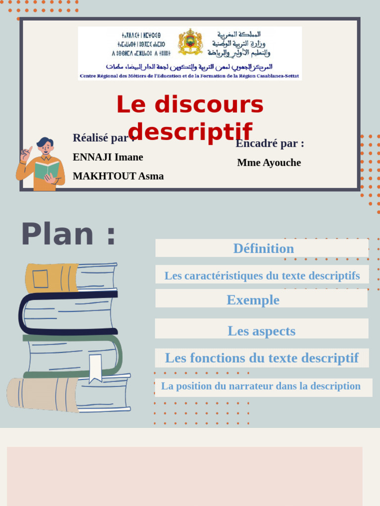 Maîtriser le Texte Descriptif | PDF | Goût | Métaphore