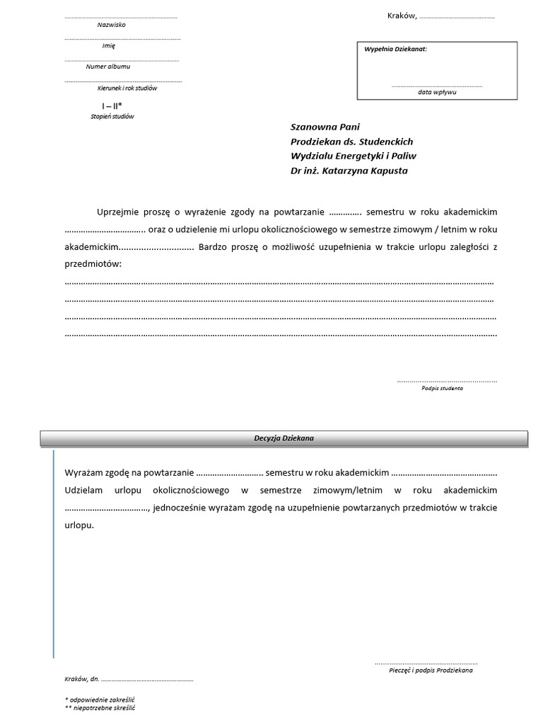 Podanie | PDF
