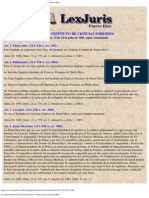 Ley Del Instituto de Ciencias Forenses - Ley Núm. 13 de 24 de Julio de 1985, Según Enmendada