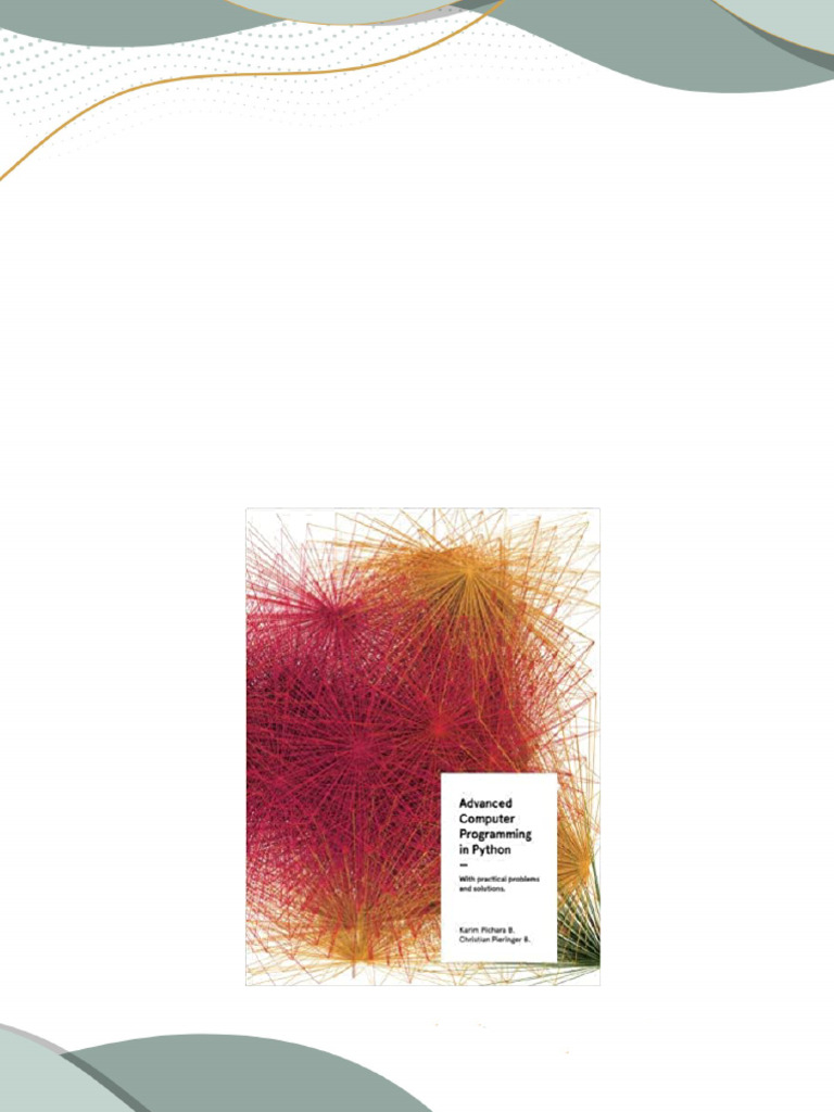 (Ebook) Advanced Computer Programming in Python by Karim Pichara ... image.