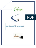 Detailed Recruitment Advertisement 30.1.12