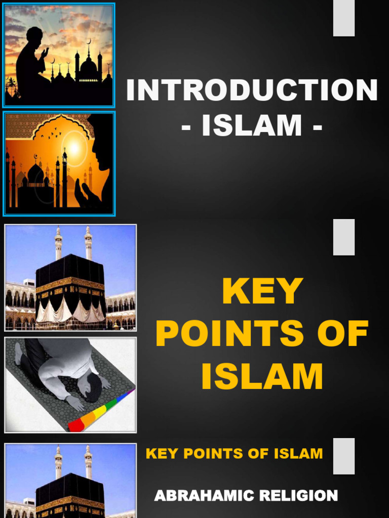 Key Points of Islam: Beliefs and Practices | PDF | Prophets And ...