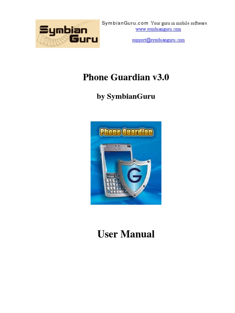Phone Guardian User Manual v3.0 | PDF | Computers