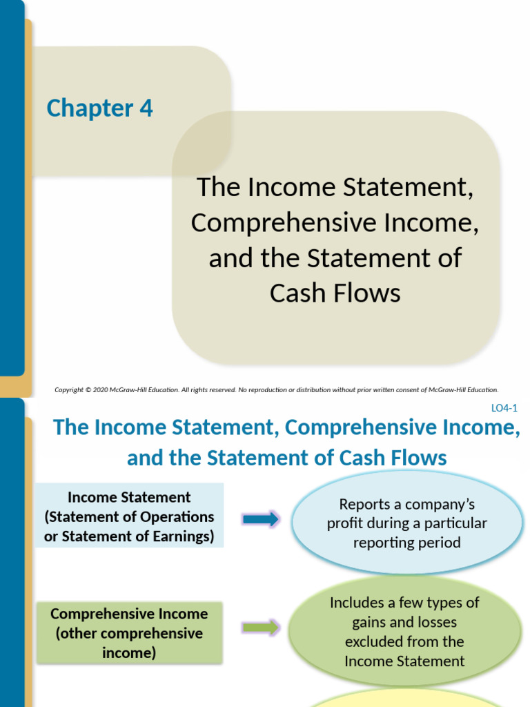 Income Statement and Cash Flow Overview | PDF | Income Statement | Revenue