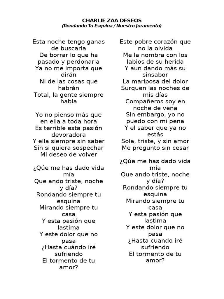 Letras de 