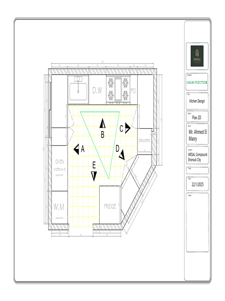 Kitchen-Plan-1_merged | PDF | Food And Drink Preparation | Manufactured ...