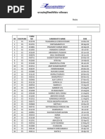 Provisional Seniority List 2025 | PDF