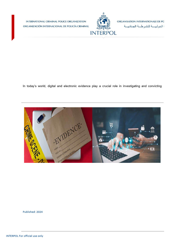 E-Learning on Digital Evidence for Law Enforcement | PDF | Educational ...