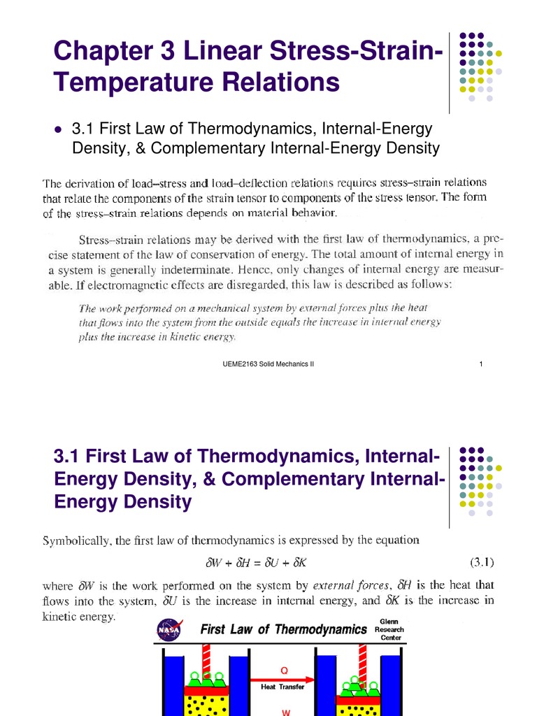 Linear Stress-Strain Relations Explained | PDF | Teaching Methods ...