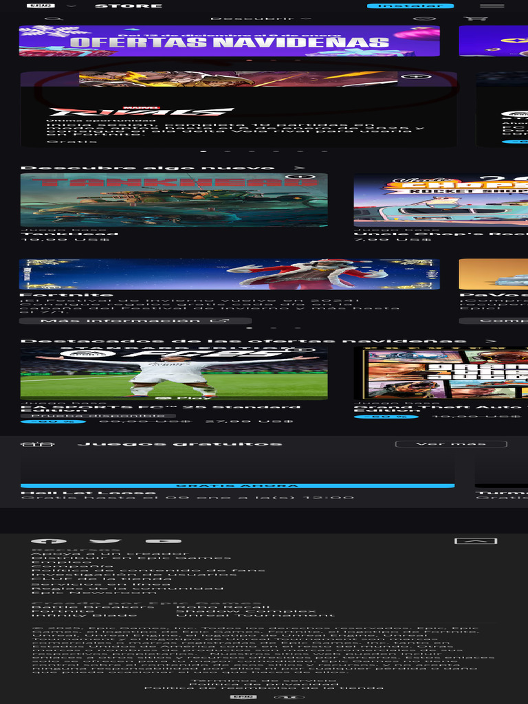 Epic Games Store Descarga y Disfruta de Juegos de PC, Mods, DLC y Más ...