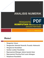 Analisis Numerik 01 - 1