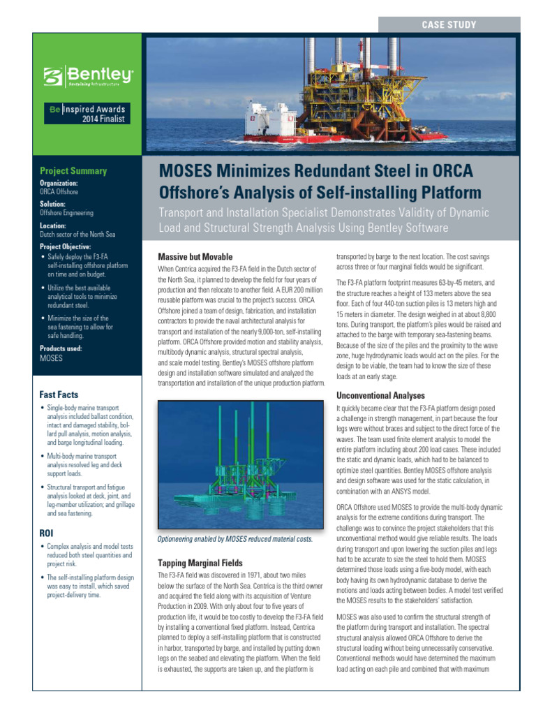 Cs Orca Offshore Analysis LTR en HR | PDF | Deep Foundation | Sea