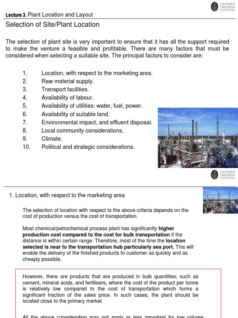 Lect 1 - Overview Process Plant Design (Contd.) | PDF