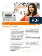 HP Laserjet P4014 Printer Series HP Laserjet P4014 Printer Series