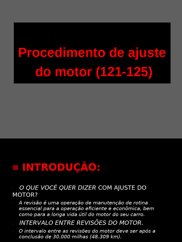 Guia Completo de Ajuste de Motor | PDF | Pistão | Motores