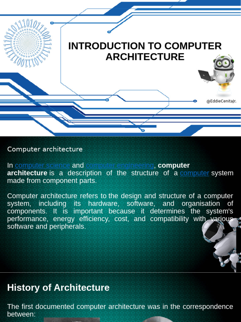Introduction To Computer Architecture | PDF | Dvd | Central Processing Unit