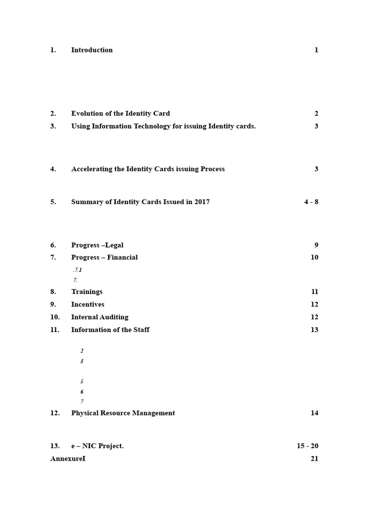 Identity Card Issuance in Sri Lanka | PDF | Identity Document