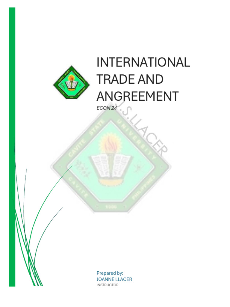 Moldule ITA (1) | PDF | World Trade Organization | General Agreement On ...