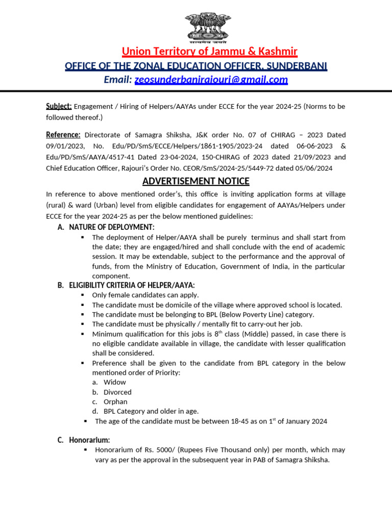 Aaya Advertisement Zone Sunderbani 2 | PDF