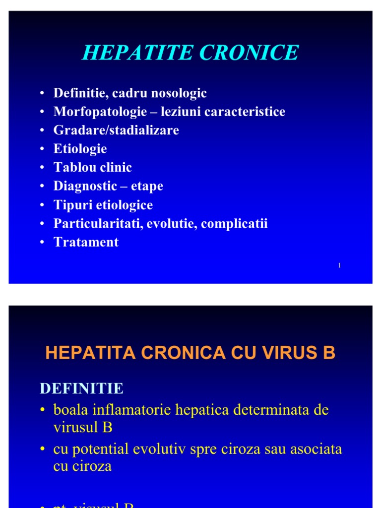 5 Hepatite Cronice Virale