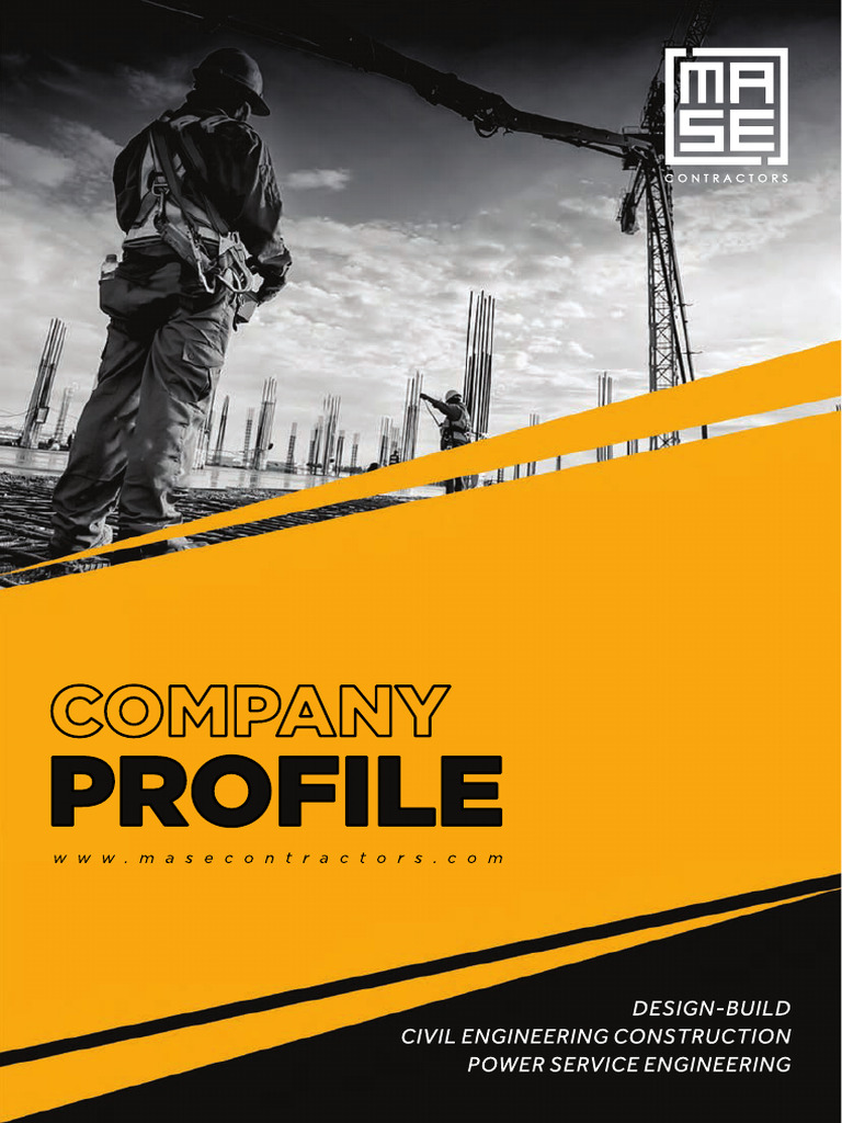 Mase Contractors Company Profile | PDF | Engineering