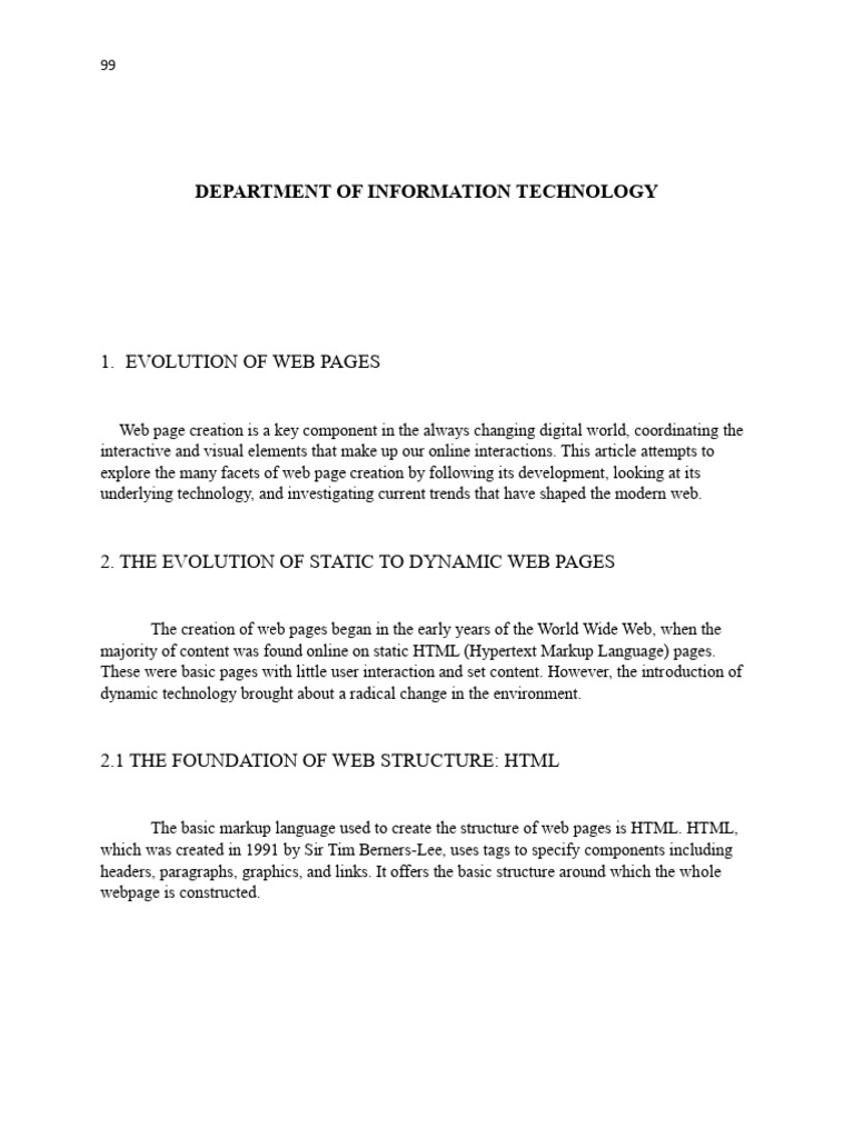 web page | PDF | World Wide Web | Internet & Web