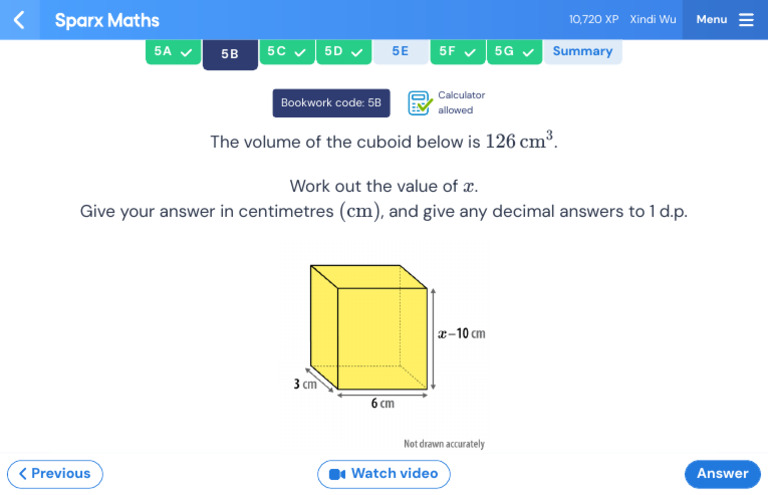 Sparx Maths 5 | PDF