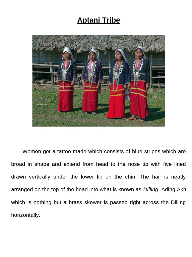 Traditional Attire of Arunachal Tribes | PDF