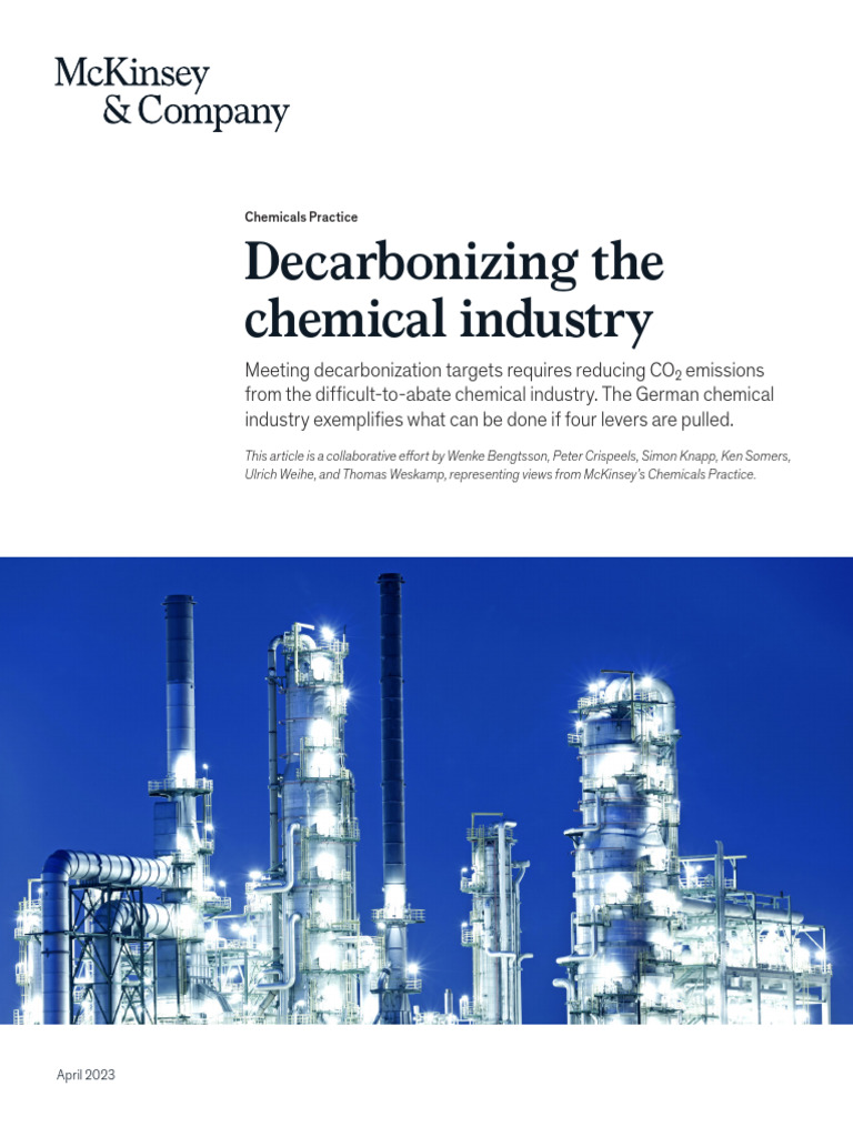 Decarbonizing Germany's Chemical Industry | PDF | Climate Change ...