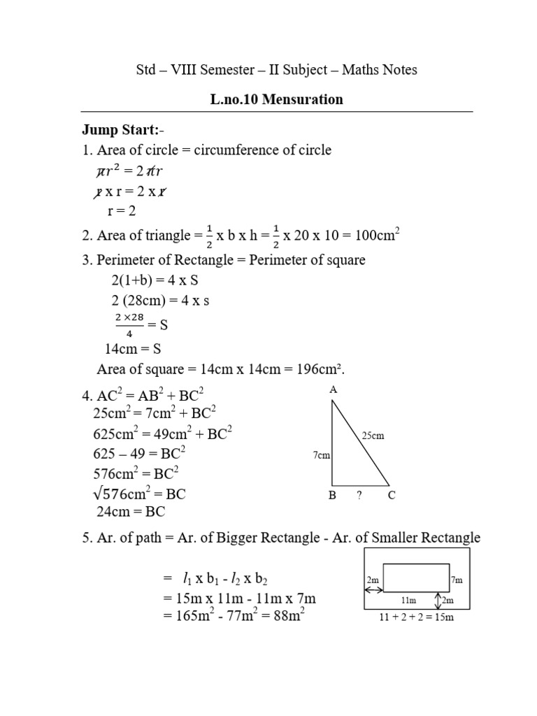 Stdviiimathsl - No.10 | PDF | Geometric Shapes | Euclidean Geometry
