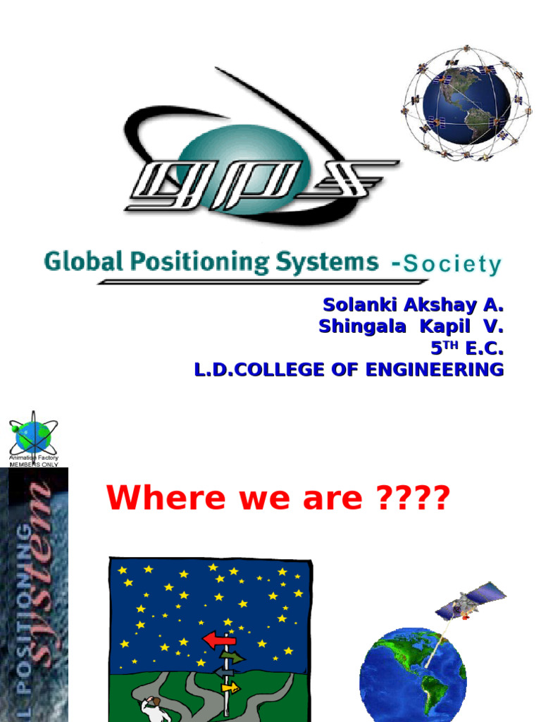 Gps Presentation Society | PDF | Global Positioning System ...