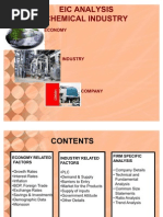 Eic Analysis of Chemical Industry