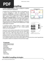 Advantages and Disadvantage of Stratified Sampling | PDF | Sampling ...