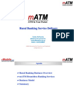 Rural Banking Service Delivery