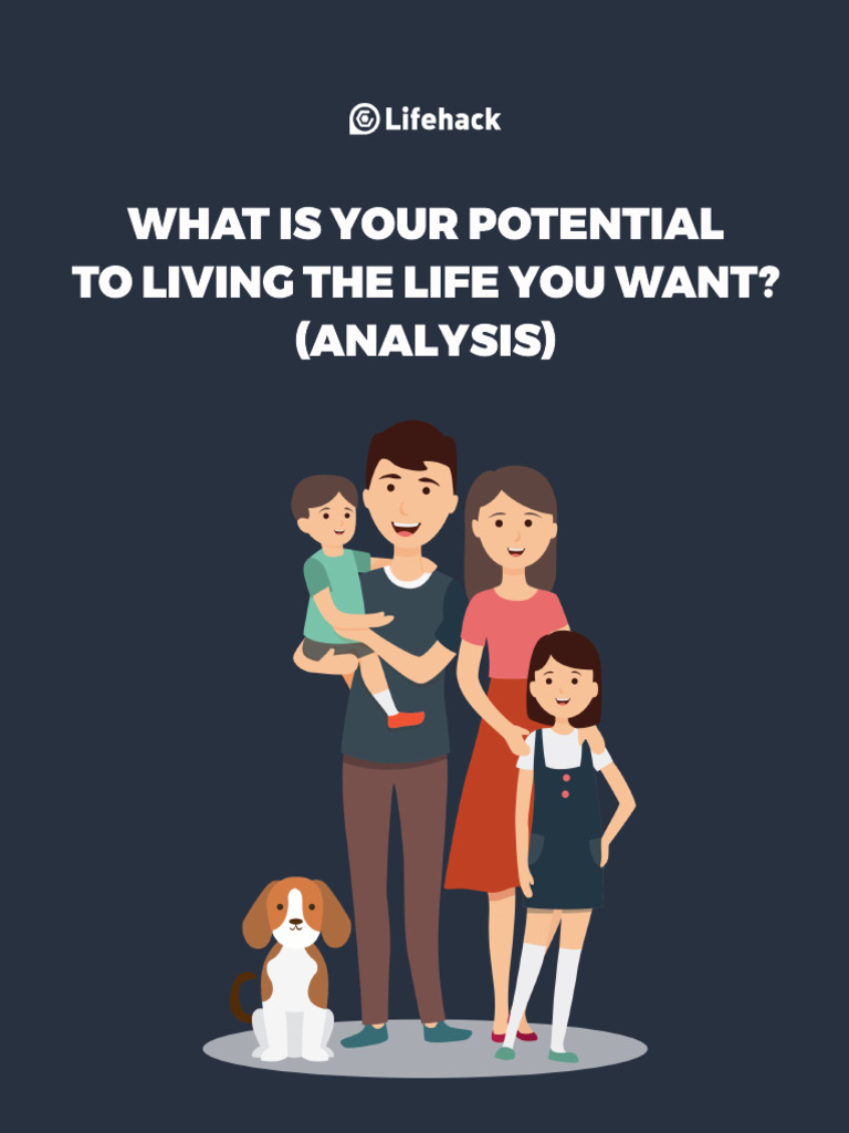 What Is Your Potential To Living The Life You Want | PDF | Goal | Goal ...
