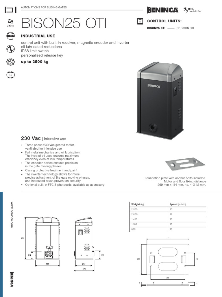 Bison25 Oti | PDF | Gear | Screw