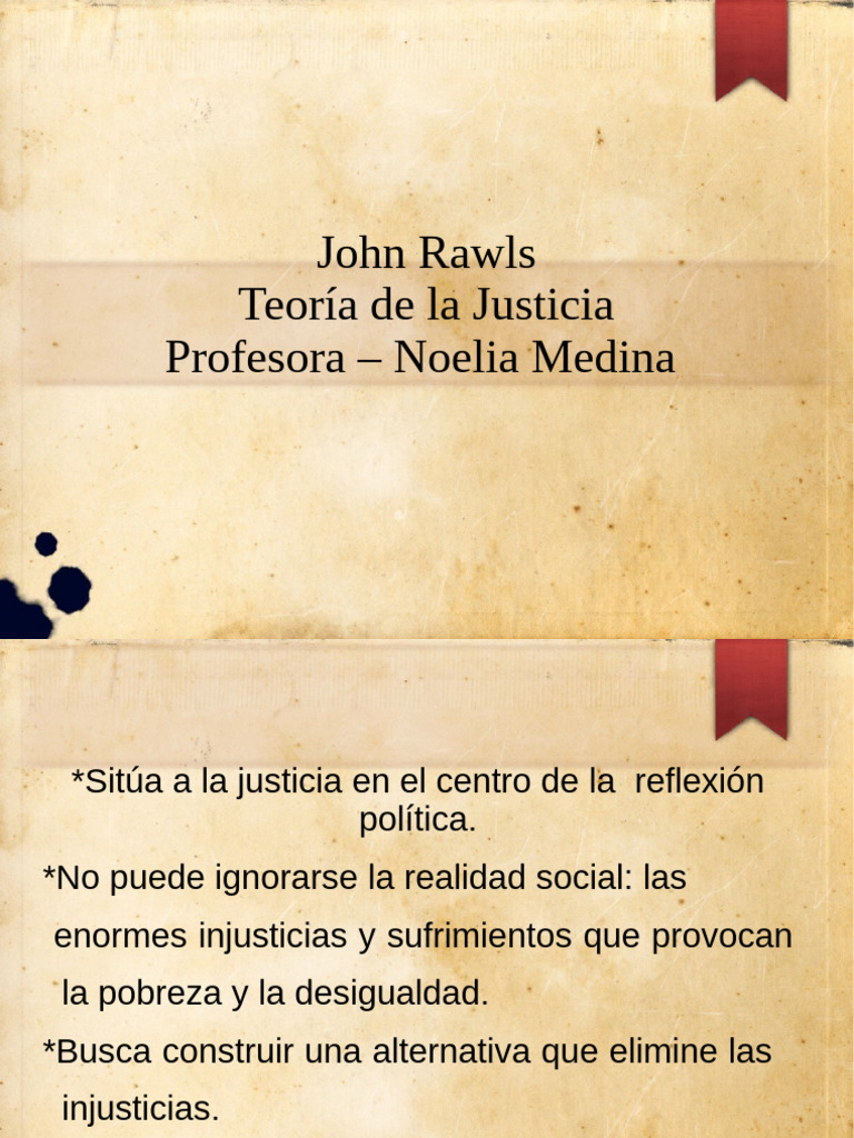 Teoría de la Justicia de John Rawls | PDF | John Rawls | Libertad