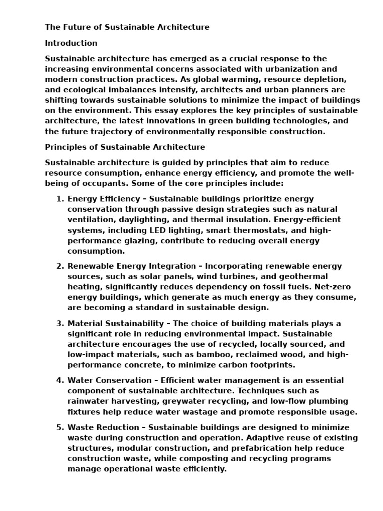7 | PDF | Sustainable Architecture | Green Building