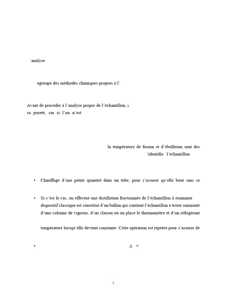 Masse Molaire du Soufre et Pureté PDF Thermomètre Distillation — free download