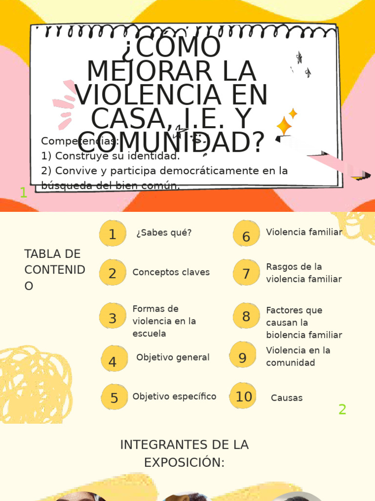 Prevención de la Violencia en Comunidades | PDF | Violencia | Violencia ...