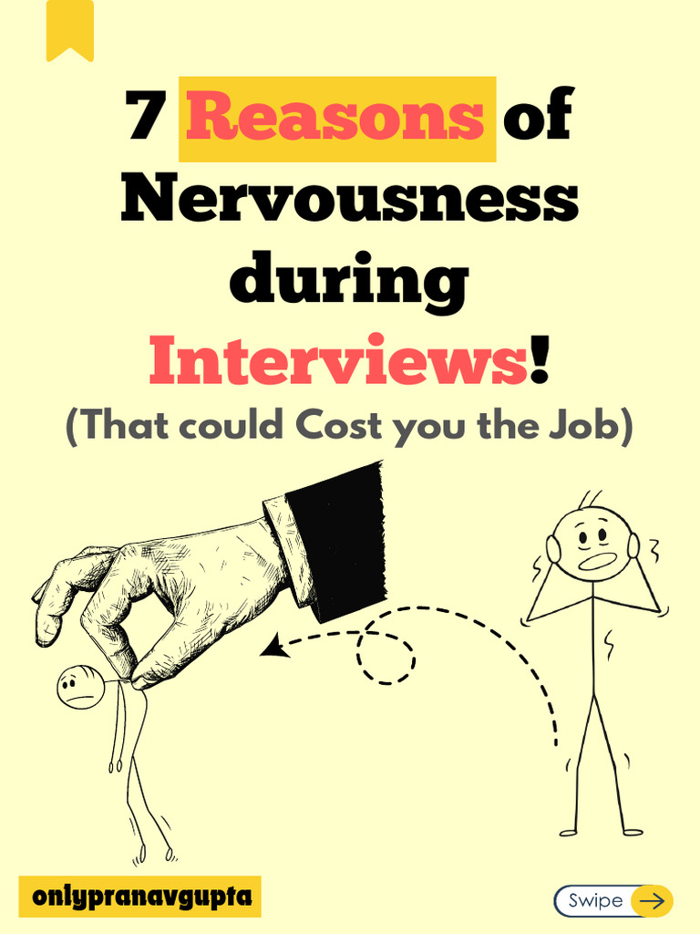 7 Interview Nerves That Cost Jobs | PDF